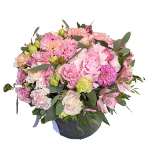 Flower box Premium pink passion