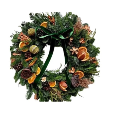 Christmas Welcome Wreath